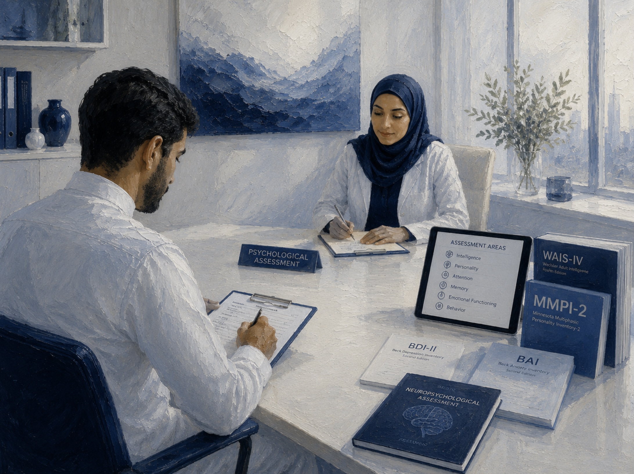 التقييمات والاختبارات النفسية